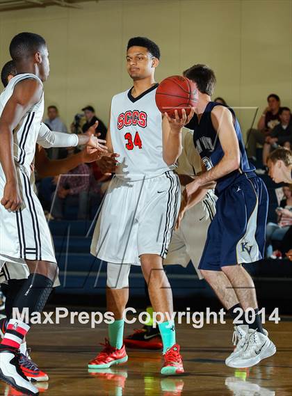 Thumbnail 1 in Kern Valley @ Santa Clarita Christian (CIF SoCal Regional Playoff) photogallery.
