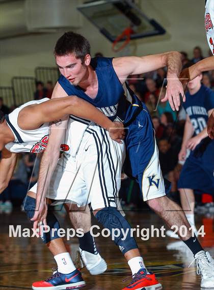 Thumbnail 2 in Kern Valley @ Santa Clarita Christian (CIF SoCal Regional Playoff) photogallery.
