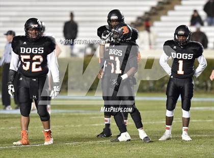 Thumbnail 3 in West Montgomery vs. Wallace-Rose Hill (NCHSAA 1AA Final) photogallery.