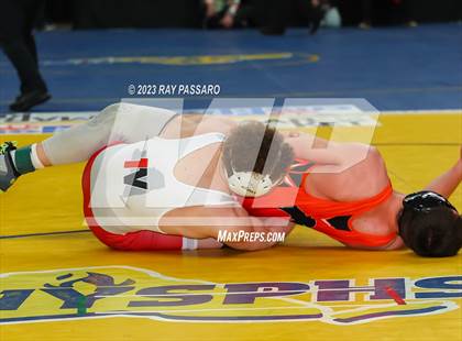 Thumbnail 1 in NYSPHSAA Wrestling Championships Quarter Finals 132 lbs - 172 lbs photogallery.