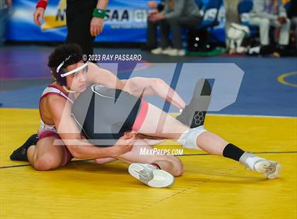 Thumbnail 1 in NYSPHSAA Wrestling Championships Quarter Finals 132 lbs - 172 lbs photogallery.