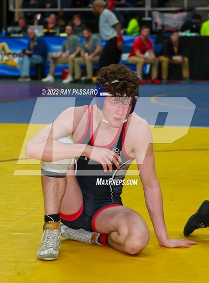 Thumbnail 3 in NYSPHSAA Wrestling Championships Quarter Finals 132 lbs - 172 lbs photogallery.
