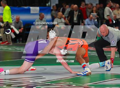 Thumbnail 3 in NYSPHSAA Wrestling Championships Quarter Finals 132 lbs - 172 lbs photogallery.