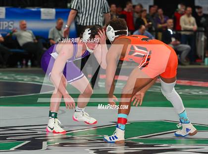 Thumbnail 3 in NYSPHSAA Wrestling Championships Quarter Finals 132 lbs - 172 lbs photogallery.