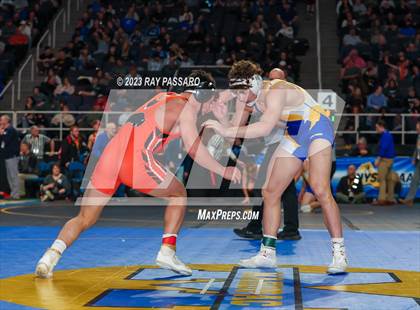 Thumbnail 3 in NYSPHSAA Wrestling Championships Quarter Finals 132 lbs - 172 lbs photogallery.