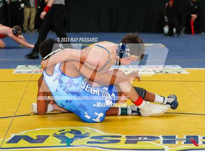 Thumbnail 3 in NYSPHSAA Wrestling Championships Quarter Finals 132 lbs - 172 lbs photogallery.