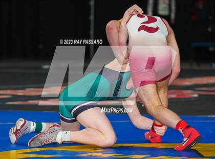 Thumbnail 3 in NYSPHSAA Wrestling Championships Quarter Finals 132 lbs - 172 lbs photogallery.