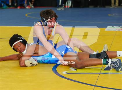 Thumbnail 3 in NYSPHSAA Wrestling Championships Quarter Finals 132 lbs - 172 lbs photogallery.