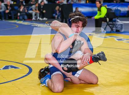 Thumbnail 3 in NYSPHSAA Wrestling Championships Quarter Finals 132 lbs - 172 lbs photogallery.