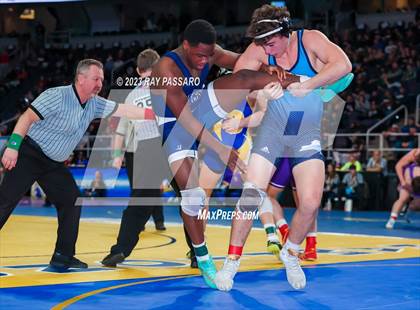Thumbnail 3 in NYSPHSAA Wrestling Championships Quarter Finals 132 lbs - 172 lbs photogallery.
