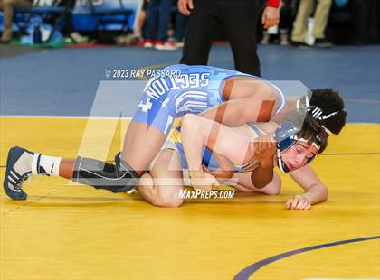 Thumbnail 1 in NYSPHSAA Wrestling Championships Quarter Finals 132 lbs - 172 lbs photogallery.