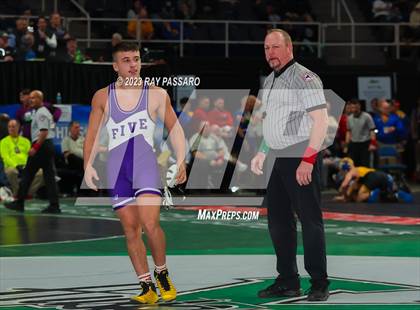 Thumbnail 2 in NYSPHSAA Wrestling Championships Quarter Finals 132 lbs - 172 lbs photogallery.