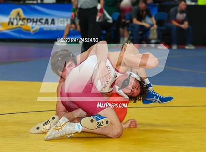 Thumbnail 3 in NYSPHSAA Wrestling Championships Quarter Finals 132 lbs - 172 lbs photogallery.