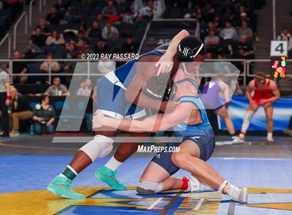 Thumbnail 2 in NYSPHSAA Wrestling Championships Quarter Finals 132 lbs - 172 lbs photogallery.