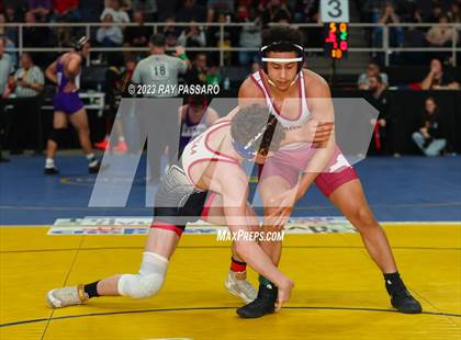 Thumbnail 3 in NYSPHSAA Wrestling Championships Quarter Finals 132 lbs - 172 lbs photogallery.
