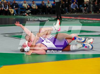 Thumbnail 2 in NYSPHSAA Wrestling Championships Quarter Finals 132 lbs - 172 lbs photogallery.