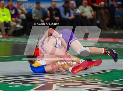 Thumbnail 1 in NYSPHSAA Wrestling Championships Quarter Finals 132 lbs - 172 lbs photogallery.
