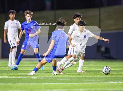Thumbnail 1 in Grand Oaks vs Dekaney (UIL 6A D2 Soccer Bi-District Playoffs) photogallery.