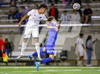 Thumbnail 1 in Grand Oaks vs Dekaney (UIL 6A D2 Soccer Bi-District Playoffs) photogallery.