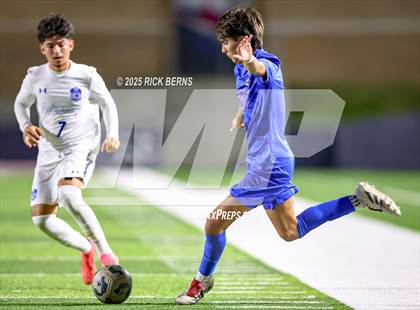 Thumbnail 3 in Grand Oaks vs Dekaney (UIL 6A D2 Soccer Bi-District Playoffs) photogallery.
