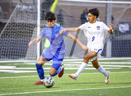 Thumbnail 1 in Grand Oaks vs Dekaney (UIL 6A D2 Soccer Bi-District Playoffs) photogallery.