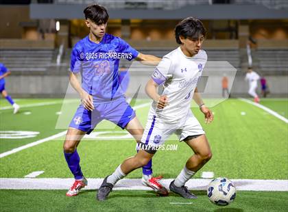 Thumbnail 2 in Grand Oaks vs Dekaney (UIL 6A D2 Soccer Bi-District Playoffs) photogallery.