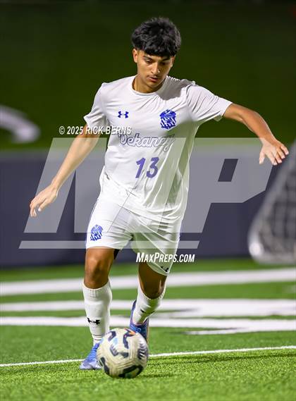 Thumbnail 3 in Grand Oaks vs Dekaney (UIL 6A D2 Soccer Bi-District Playoffs) photogallery.