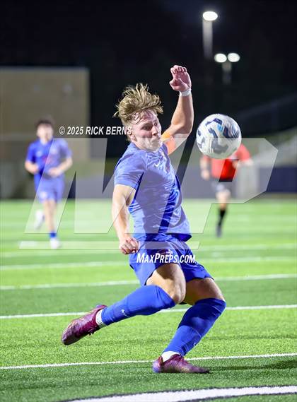 Thumbnail 2 in Grand Oaks vs Dekaney (UIL 6A D2 Soccer Bi-District Playoffs) photogallery.
