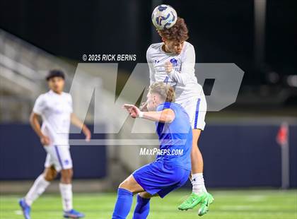 Thumbnail 1 in Grand Oaks vs Dekaney (UIL 6A D2 Soccer Bi-District Playoffs) photogallery.