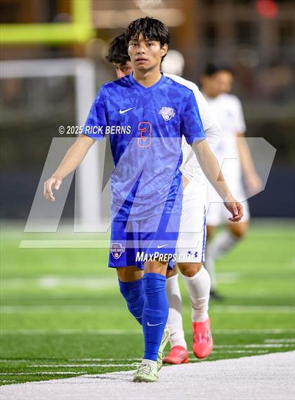 Thumbnail 1 in Grand Oaks vs Dekaney (UIL 6A D2 Soccer Bi-District Playoffs) photogallery.