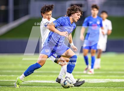 Thumbnail 3 in Grand Oaks vs Dekaney (UIL 6A D2 Soccer Bi-District Playoffs) photogallery.