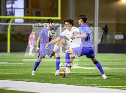 Thumbnail 3 in Grand Oaks vs Dekaney (UIL 6A D2 Soccer Bi-District Playoffs) photogallery.