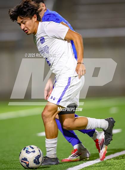 Thumbnail 3 in Grand Oaks vs Dekaney (UIL 6A D2 Soccer Bi-District Playoffs) photogallery.