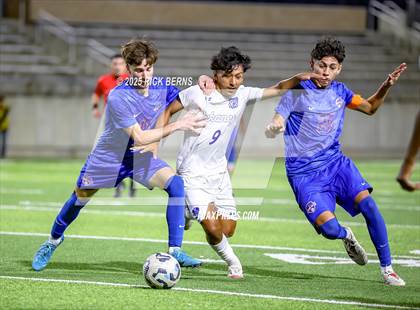 Thumbnail 1 in Grand Oaks vs Dekaney (UIL 6A D2 Soccer Bi-District Playoffs) photogallery.