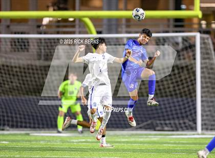 Thumbnail 1 in Grand Oaks vs Dekaney (UIL 6A D2 Soccer Bi-District Playoffs) photogallery.