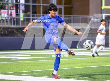 Thumbnail 2 in Grand Oaks vs Dekaney (UIL 6A D2 Soccer Bi-District Playoffs) photogallery.