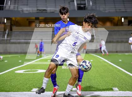 Thumbnail 1 in Grand Oaks vs Dekaney (UIL 6A D2 Soccer Bi-District Playoffs) photogallery.
