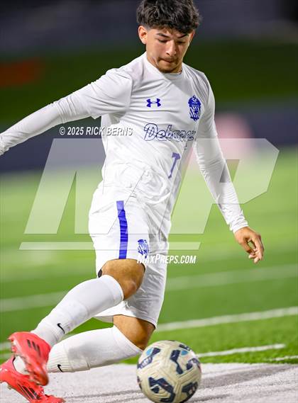 Thumbnail 2 in Grand Oaks vs Dekaney (UIL 6A D2 Soccer Bi-District Playoffs) photogallery.