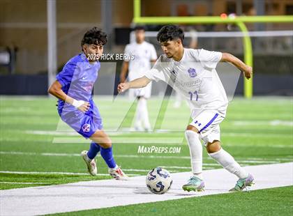 Thumbnail 3 in Grand Oaks vs Dekaney (UIL 6A D2 Soccer Bi-District Playoffs) photogallery.