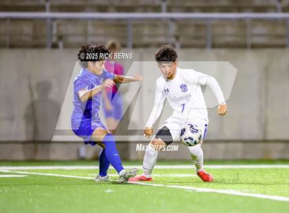 Thumbnail 2 in Grand Oaks vs Dekaney (UIL 6A D2 Soccer Bi-District Playoffs) photogallery.