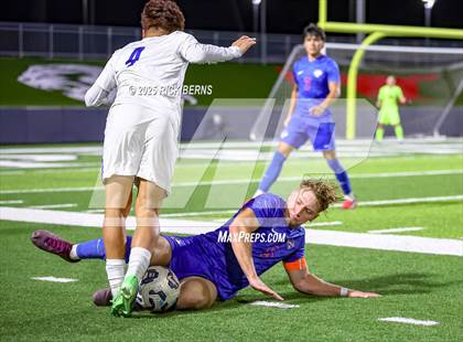 Thumbnail 1 in Grand Oaks vs Dekaney (UIL 6A D2 Soccer Bi-District Playoffs) photogallery.