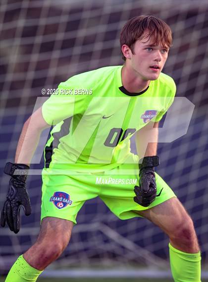 Thumbnail 2 in Grand Oaks vs Dekaney (UIL 6A D2 Soccer Bi-District Playoffs) photogallery.