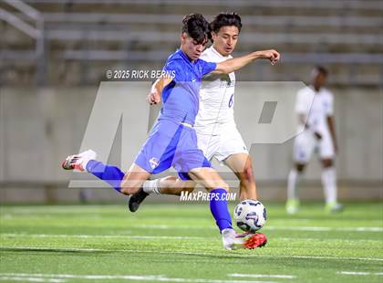 Thumbnail 3 in Grand Oaks vs Dekaney (UIL 6A D2 Soccer Bi-District Playoffs) photogallery.