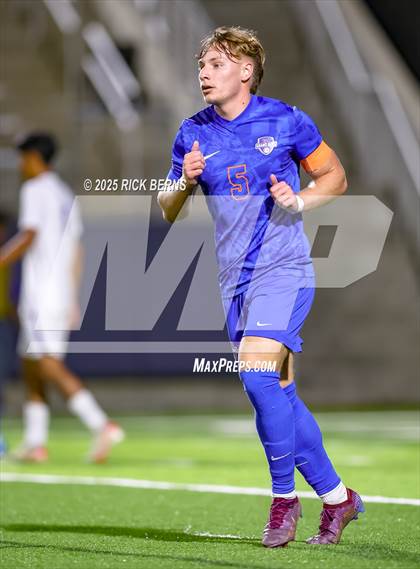 Thumbnail 1 in Grand Oaks vs Dekaney (UIL 6A D2 Soccer Bi-District Playoffs) photogallery.