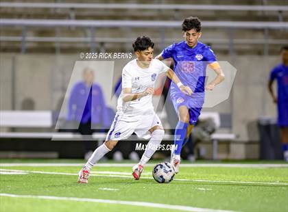 Thumbnail 3 in Grand Oaks vs Dekaney (UIL 6A D2 Soccer Bi-District Playoffs) photogallery.