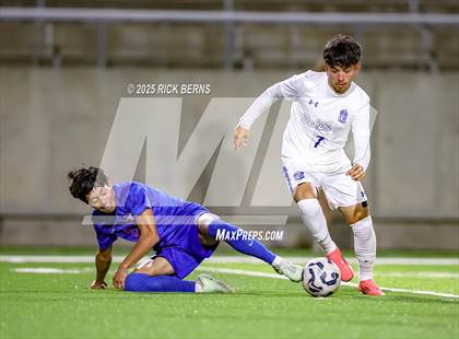 Thumbnail 2 in Grand Oaks vs Dekaney (UIL 6A D2 Soccer Bi-District Playoffs) photogallery.