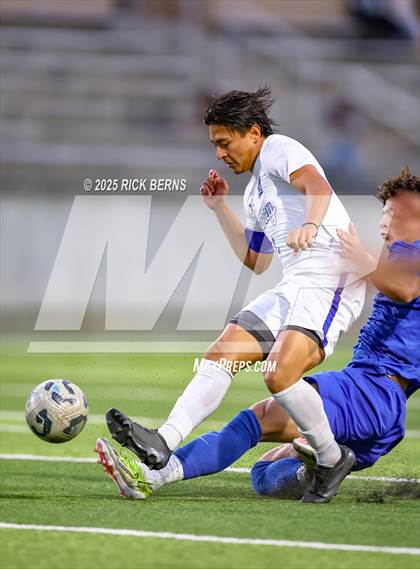 Thumbnail 2 in Grand Oaks vs Dekaney (UIL 6A D2 Soccer Bi-District Playoffs) photogallery.