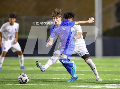 Thumbnail 3 in Grand Oaks vs Dekaney (UIL 6A D2 Soccer Bi-District Playoffs) photogallery.