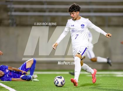 Thumbnail 1 in Grand Oaks vs Dekaney (UIL 6A D2 Soccer Bi-District Playoffs) photogallery.
