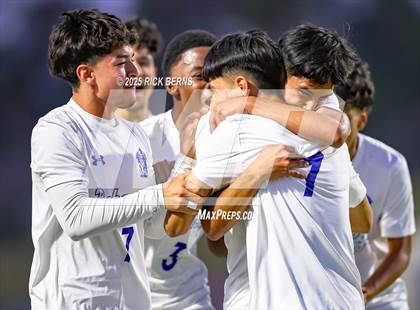 Thumbnail 3 in Grand Oaks vs Dekaney (UIL 6A D2 Soccer Bi-District Playoffs) photogallery.